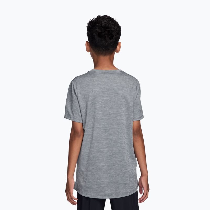 Gyermek póló Nike Miler smoke grey/heather 2