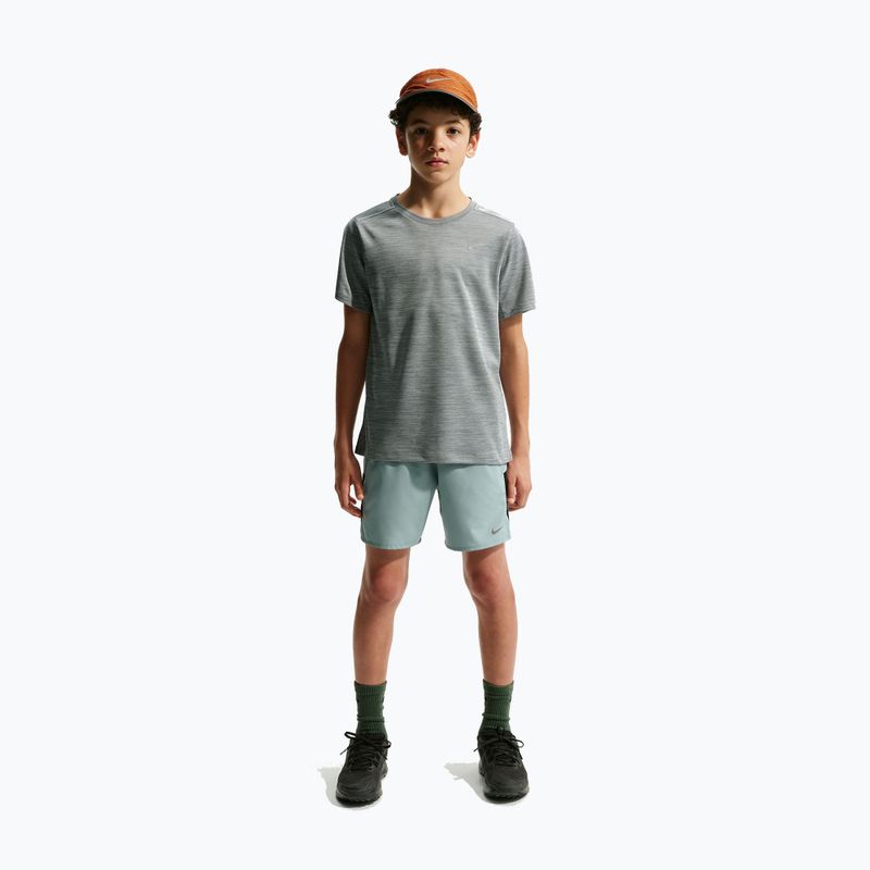 Gyermek póló Nike Miler smoke grey/heather 3
