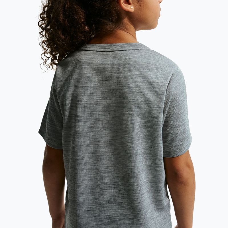 Gyermek póló Nike Miler smoke grey/heather 8