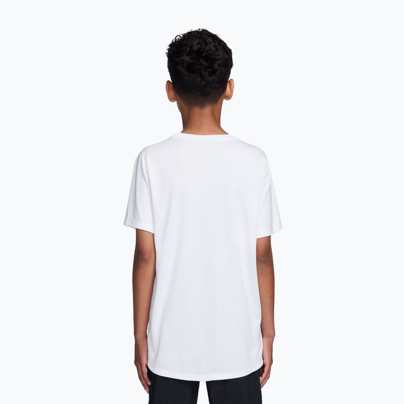 Gyermek póló Nike Miler white/white 4