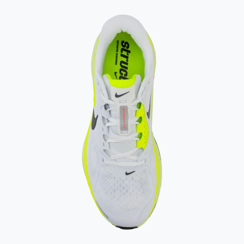 Nike Structure Plus férfi futócipő white/pure platinum/volt/black 5