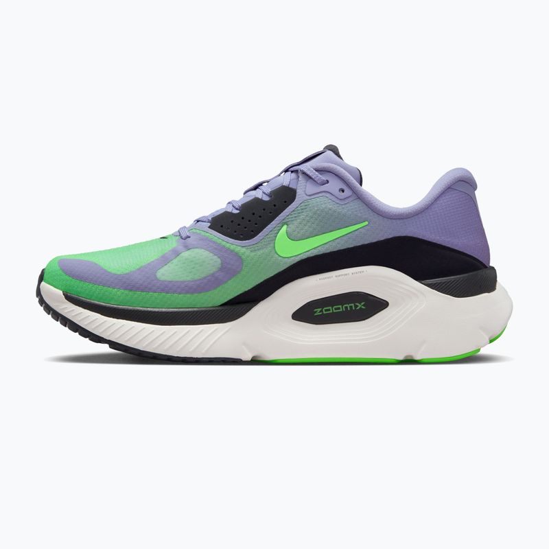 Nike Structure Plus férfi futócipő iron purple/off black-sail/voltage green 2