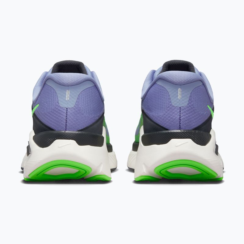 Nike Structure Plus férfi futócipő iron purple/off black-sail/voltage green 4