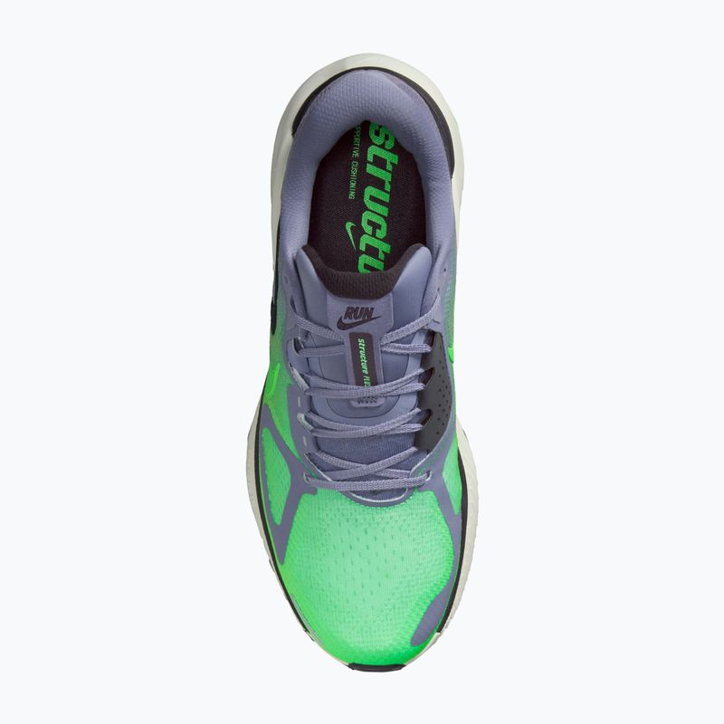 Nike Structure Plus férfi futócipő iron purple/off black-sail/voltage green 6