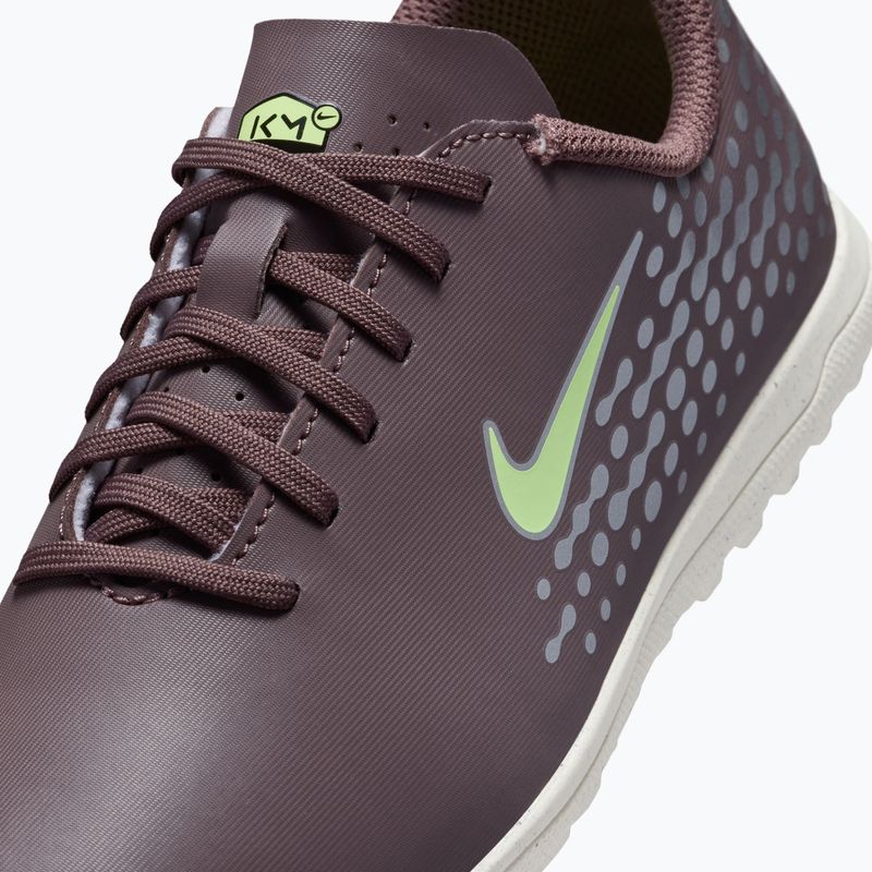 Gyerek focicipő Nike Vapor 16 Club Kylian Mbappe Jr TF plum eclipse/metallic silver 5