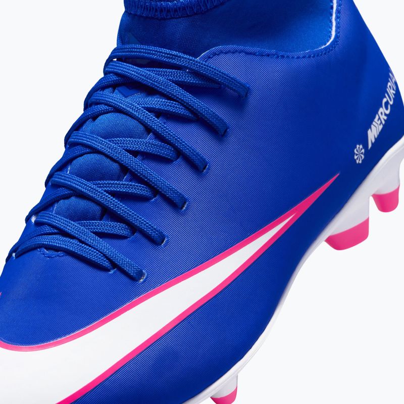 Gyerek focicipő Nike Mercurial Superfly 10 Club FG/MG racer blue/white 8