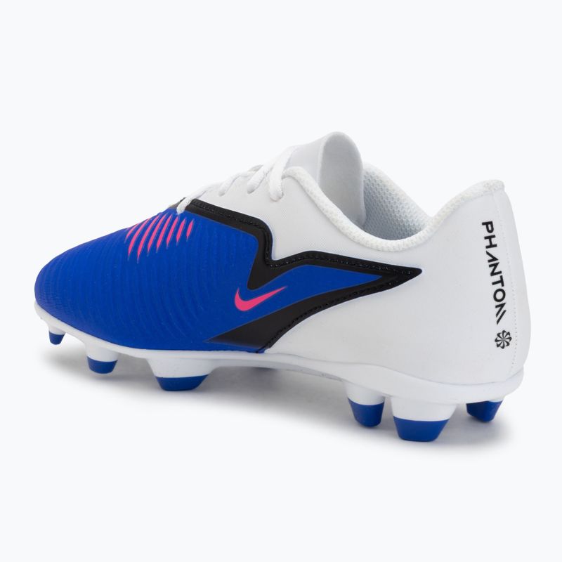Gyerek focicipő Nike Phantom 6 Low Club MG racer blue/white/pink blast 3
