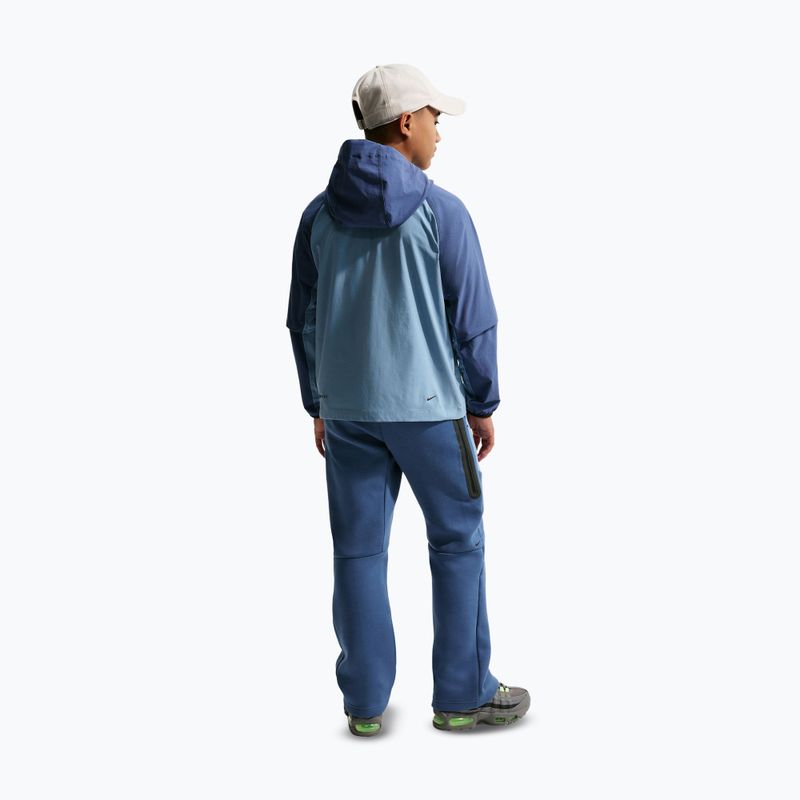 Gyerek nadrág Nike Sportswear Tech Fleece mystic navy/work blue/black/black 3