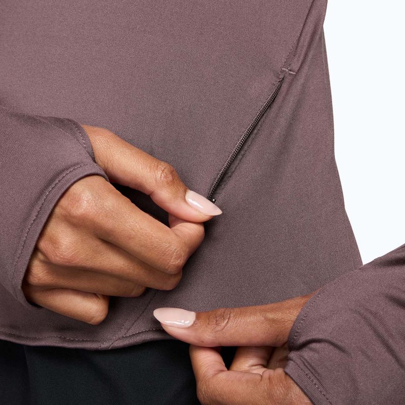 Női hosszú ujjú futófelső Nike Swift Dri-Fit UV 1/4-Zip tattoo 3