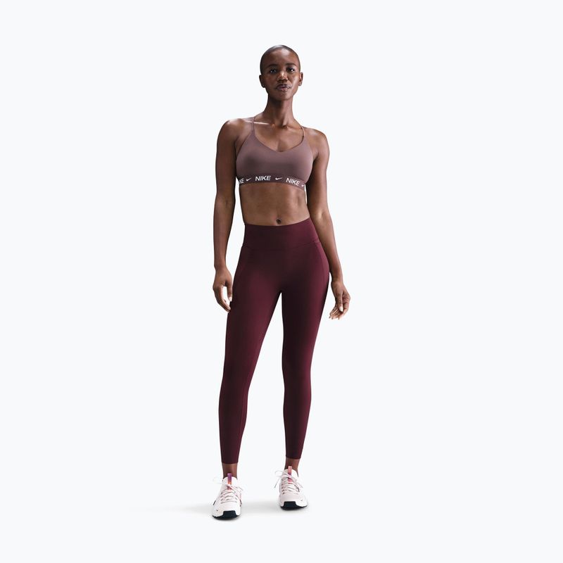 Sportmelltartó Nike Dri-Fit Indy Light Support tattoo/tattoo/white 2