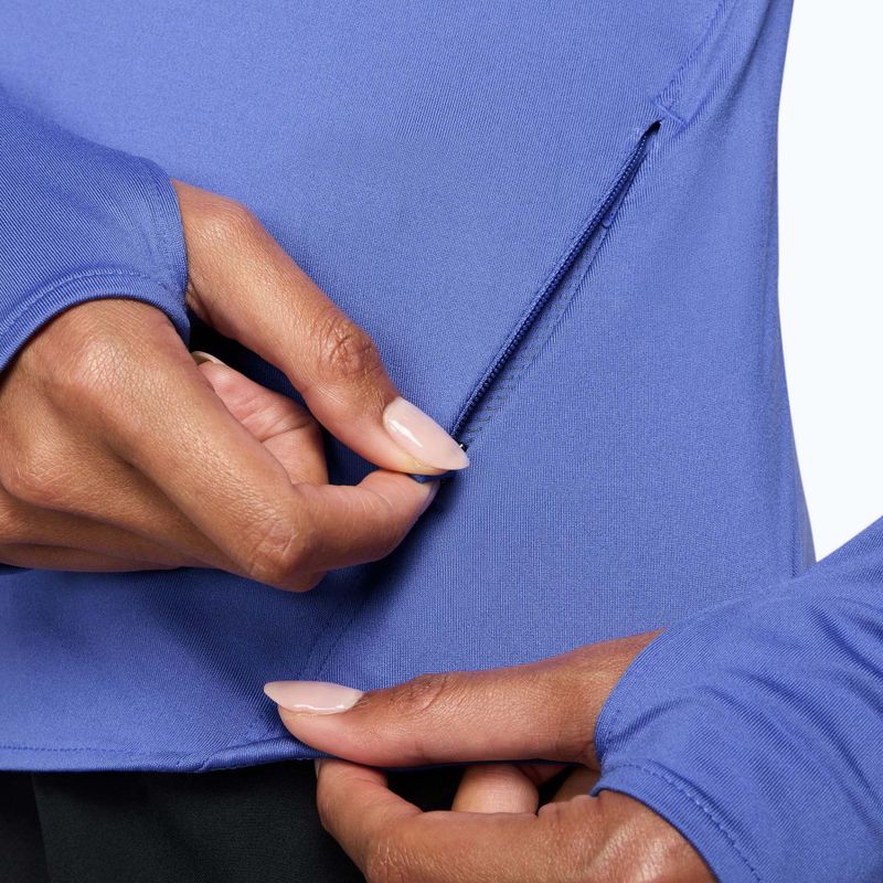 Női hosszú ujjú futópóló Nike Swift Dri-Fit UV sapphire 3