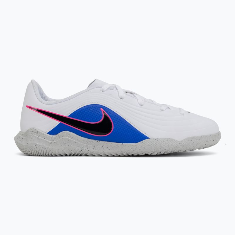 Gyerek focicipő Nike Tiempo Maestro Club Jr IC white/racer blue/pink blast/black 2
