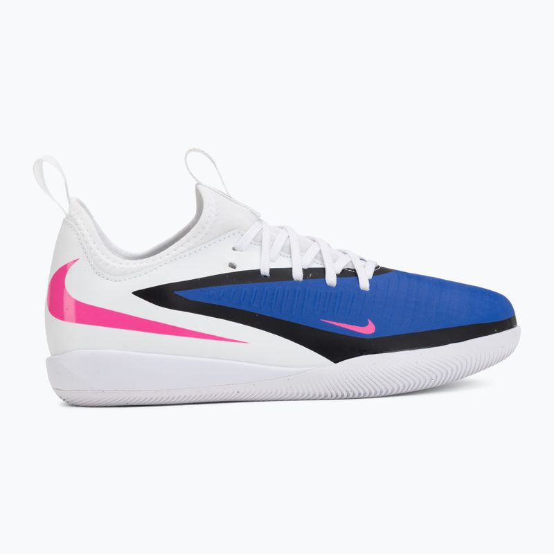 Gyerek focicipő Nike Jr. Phantom 6 Low Academy IN racer blue/white/pink blast 2