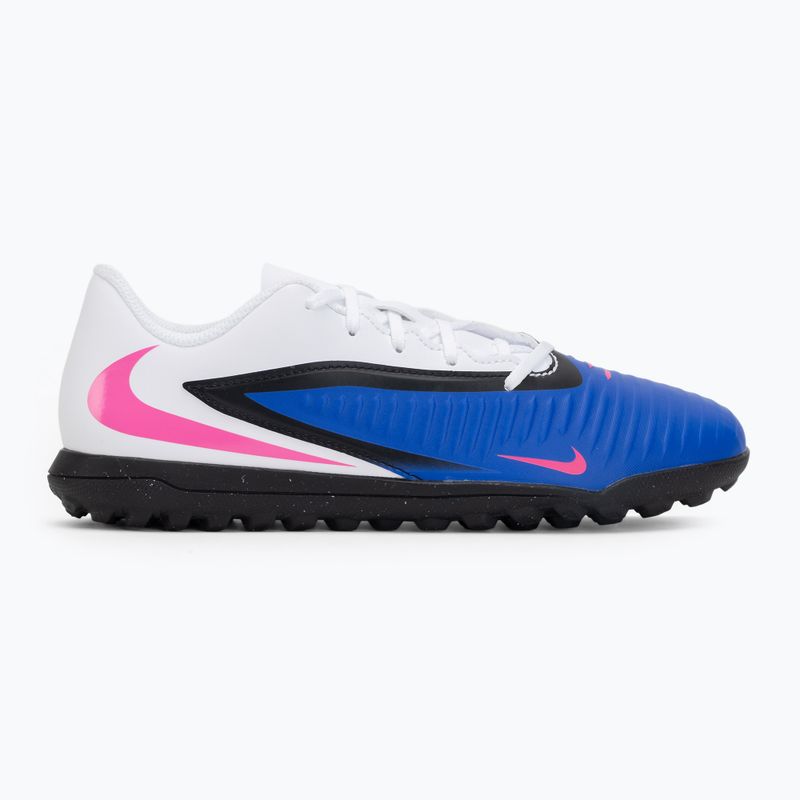 Férfi focicipő Nike Phantom 6 Low Club TF Racer Blue/White/Pink Blast 2