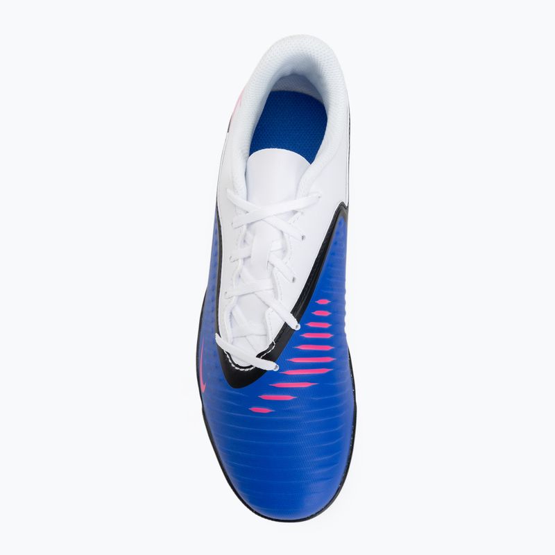Férfi focicipő Nike Phantom 6 Low Club TF Racer Blue/White/Pink Blast 5