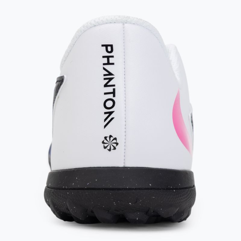 Férfi focicipő Nike Phantom 6 Low Club TF Racer Blue/White/Pink Blast 6