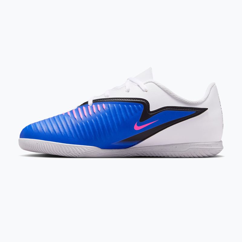 Gyerek focicipő Nike Jr. Phantom 6 Low Club IN racer blue/white/pink blast 8