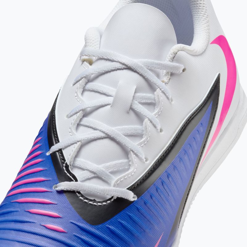 Férfi beltéri futballcipő Nike Phantom 6 Low Club IC racer blue/white/pink blast 8