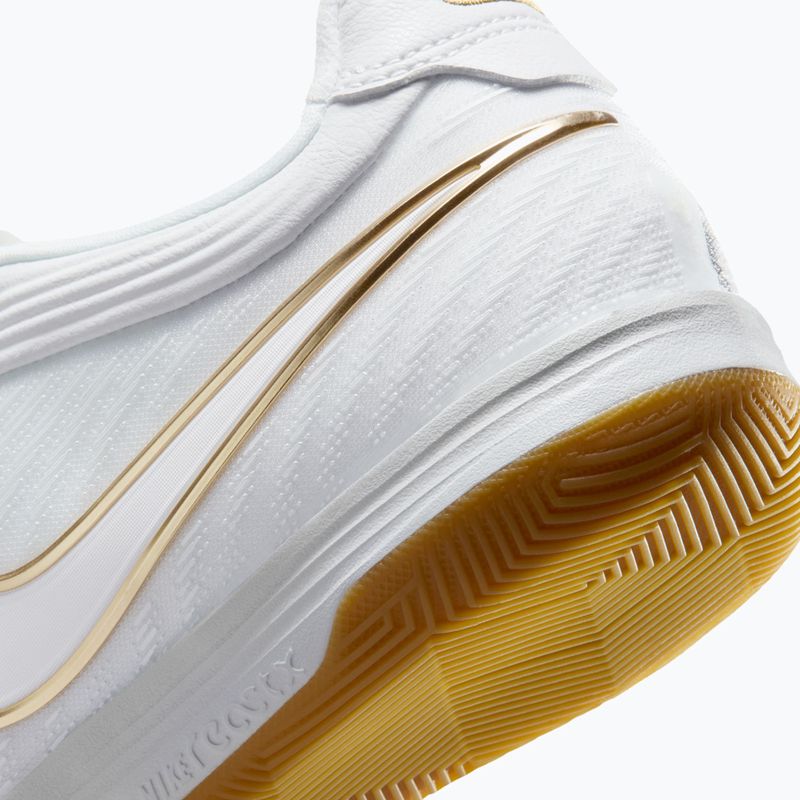 Férfi futballcipő Nike Tiempo Reactgato IC white/metallic gold 9