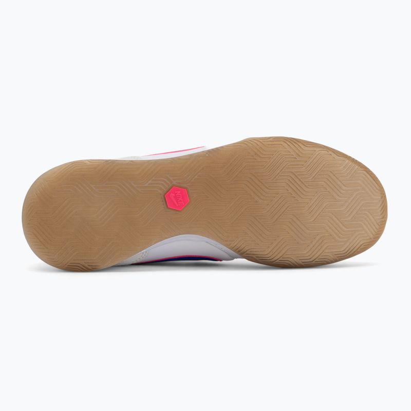 Férfi futballcipők Nike Streetgato white/pink blast/racer blue 4