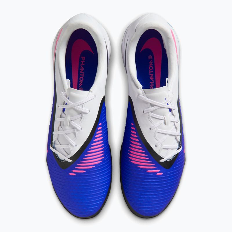 Férfi focicipő Nike Phantom 6 Low Academy TF racer blue/white/pink blast 8