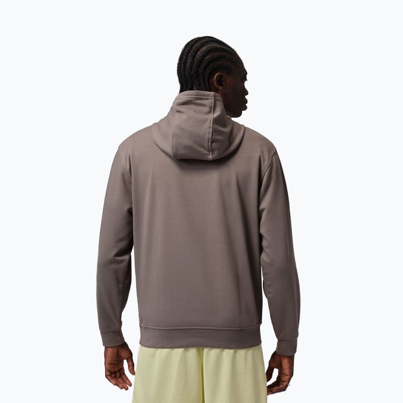 Férfi pulóver Nike Sport Crossover Dri-Fit olive grey/black 3