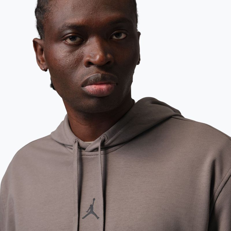 Férfi pulóver Nike Sport Crossover Dri-Fit olive grey/black 4