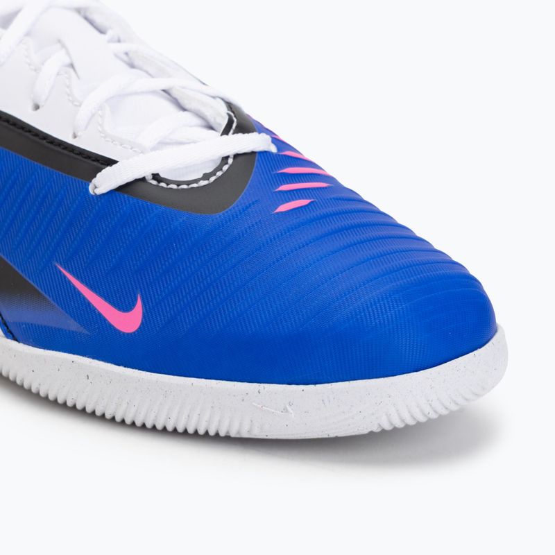 Gyerek focicipő Nike Jr. Phantom 6 Low Club IN racer blue/white/pink blast 7