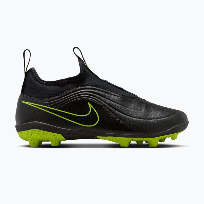 Gyerek focicipő Nike Tiempo Maestro Flex Jr FG/MG PS black/volt/black
