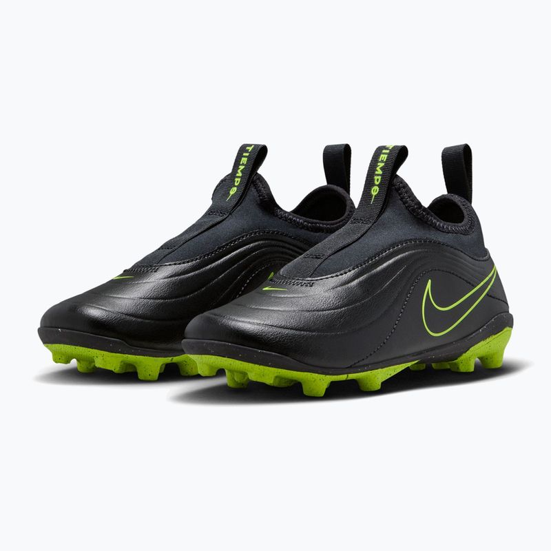 Gyerek focicipő Nike Tiempo Maestro Flex Jr FG/MG PS black/volt/black 3