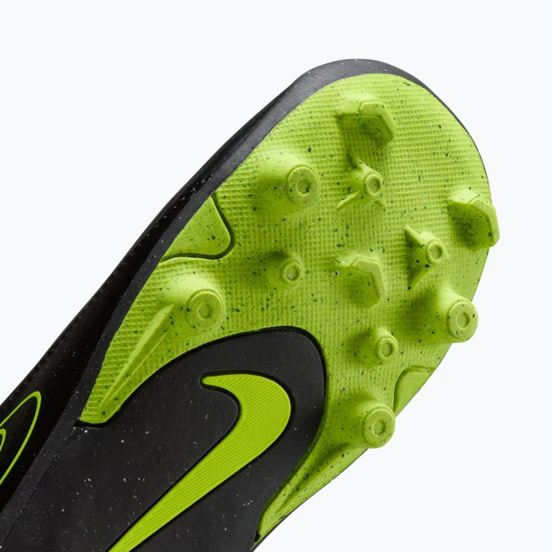 Gyerek focicipő Nike Tiempo Maestro Flex Jr FG/MG PS black/volt/black 5