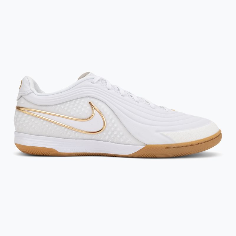 Férfi futballcipő Nike Tiempo Reactgato IC white/metallic gold 2
