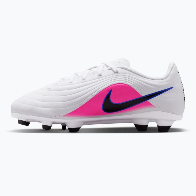 Gyerek focicipő Nike Tiempo Maestro Club Jr FG/MG white/racer blue/pink blast/black 9