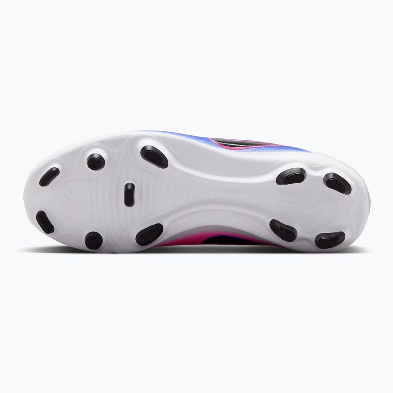 Gyerek focicipő Nike Tiempo Maestro Club Jr FG/MG white/racer blue/pink blast/black 12