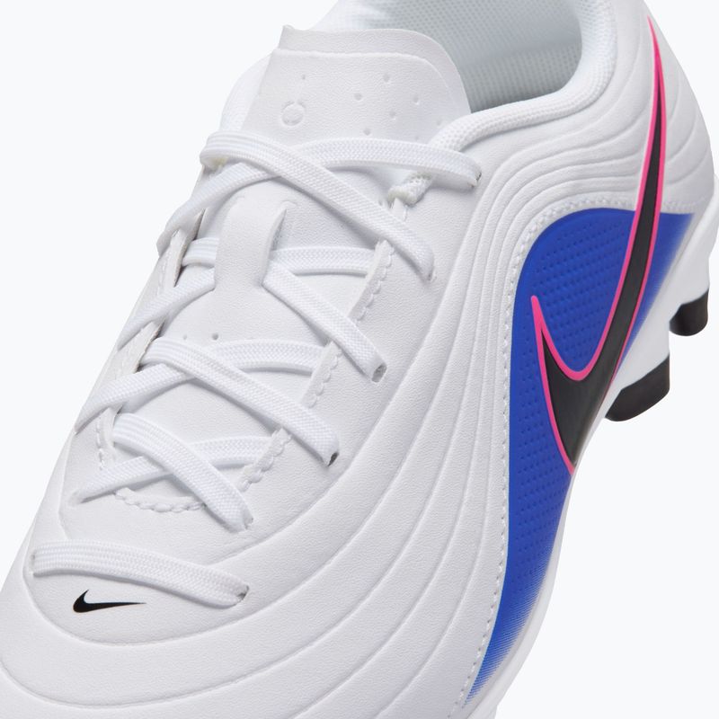 Gyerek focicipő Nike Tiempo Maestro Club Jr FG/MG white/racer blue/pink blast/black 14
