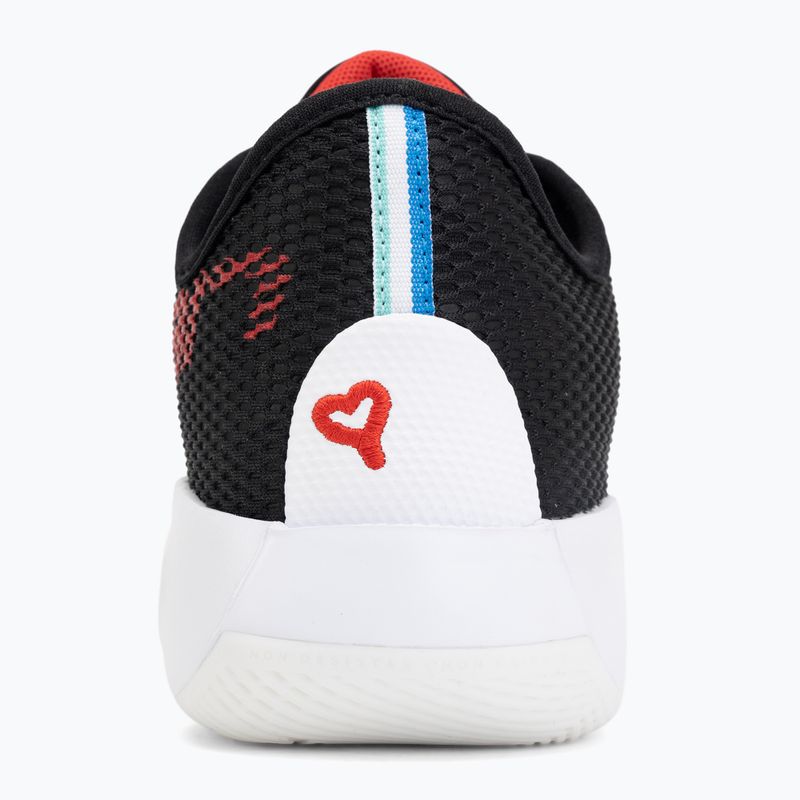 Férfi kosárlabdacipők Nike Jordan Luka 77 black/white/university red 6