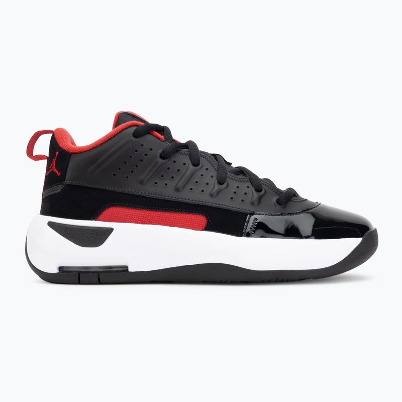 Férfi cipők Jordan Max Aura 7 black/white/gym red 2