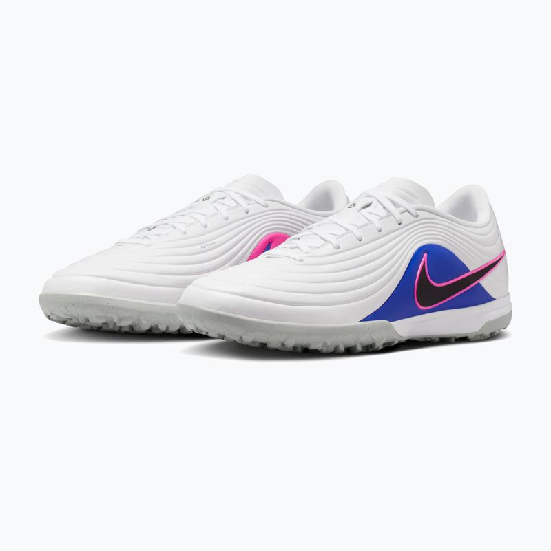 Férfi futballcipő Nike Tiempo Maestro Academy TF white/racer blue/pink blast/black 10