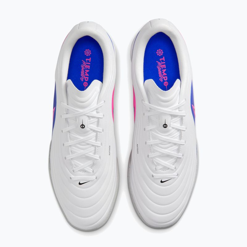 Férfi futballcipő Nike Tiempo Maestro Academy TF white/racer blue/pink blast/black 12