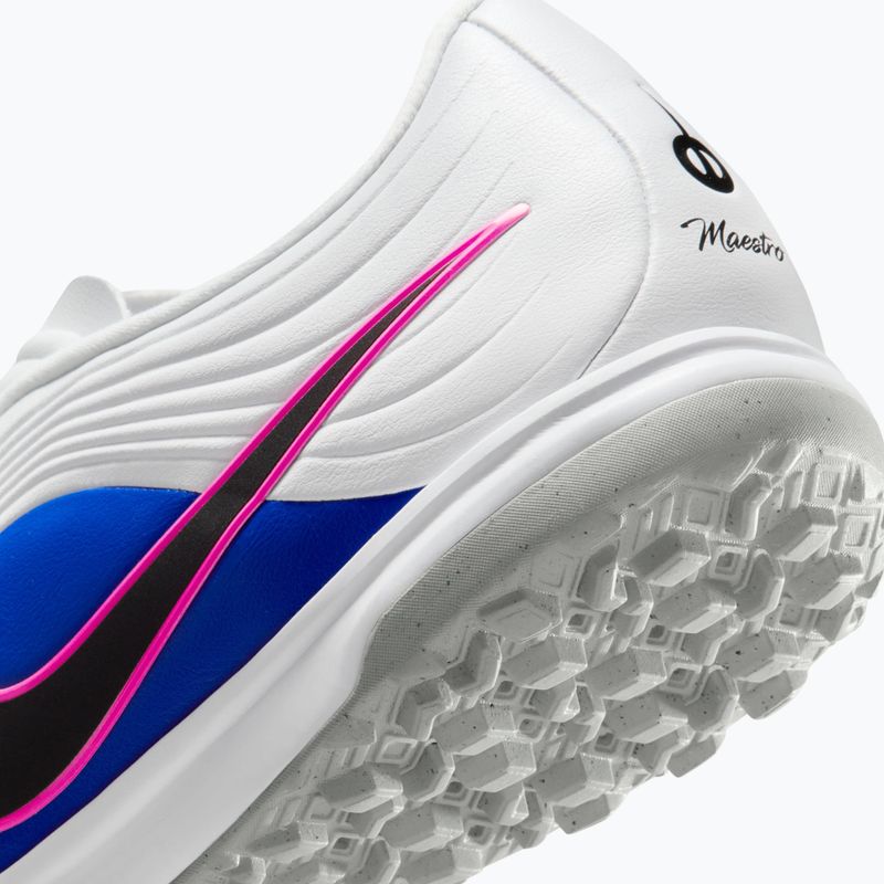 Férfi futballcipő Nike Tiempo Maestro Academy TF white/racer blue/pink blast/black 15