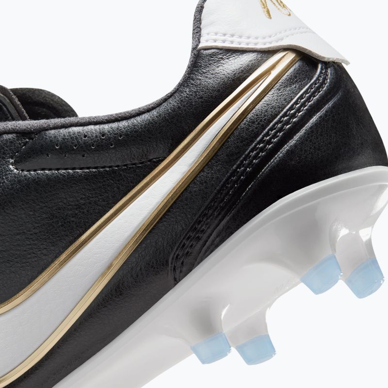 Férfi focicipők Nike Tiempo Ligera Pro FG black/white 10