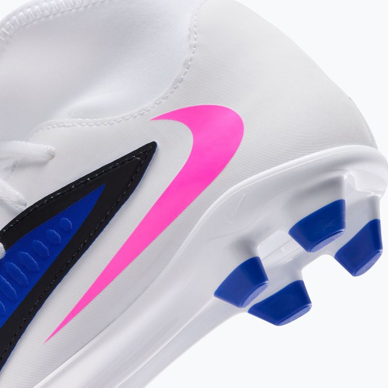 Gyerek focicipő Nike Phantom 6 High Club FG/MG racer blue/white/pink blast 16