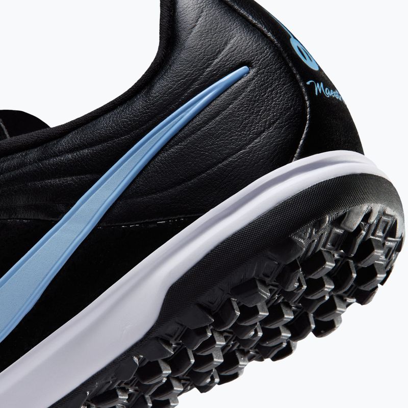 Gyerek focicipő Nike Tiempo Maestro Academy Jr TF black/ice blue 9