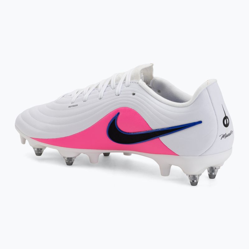 Férfi focicipő Nike Tiempo Maestro Acad SG-Pro AC white/racer blue/pink blast/black 3