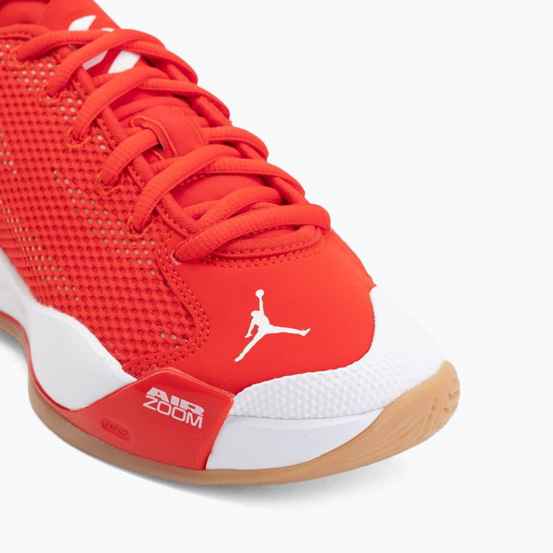Férfi kosárlabda cipő Jordan Gap 77 chile red/gum light brown/white 7
