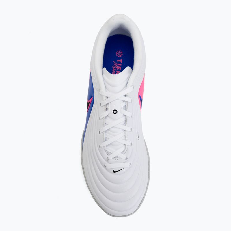 Férfi futballcipő Nike Tiempo Maestro Academy TF white/racer blue/pink blast/black 5