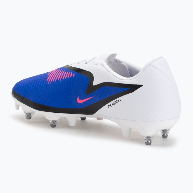Férfi focicipők Nike Phantom 6 Low Academy SG racer blue/white/pink blast 3