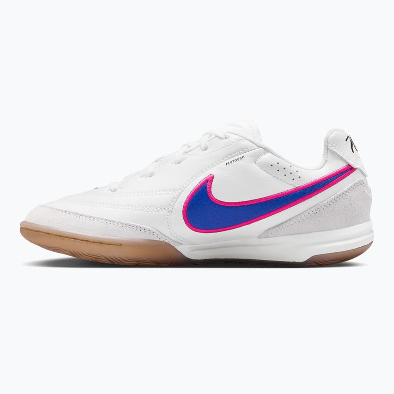 Gyerek focicipő Nike Tiempo Streetgato Jr white/pink blast/racer blue 2