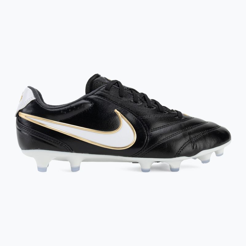 Férfi focicipők Nike Tiempo Ligera Pro FG black/white 2