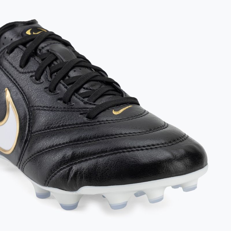 Férfi focicipők Nike Tiempo Ligera Pro FG black/white 7